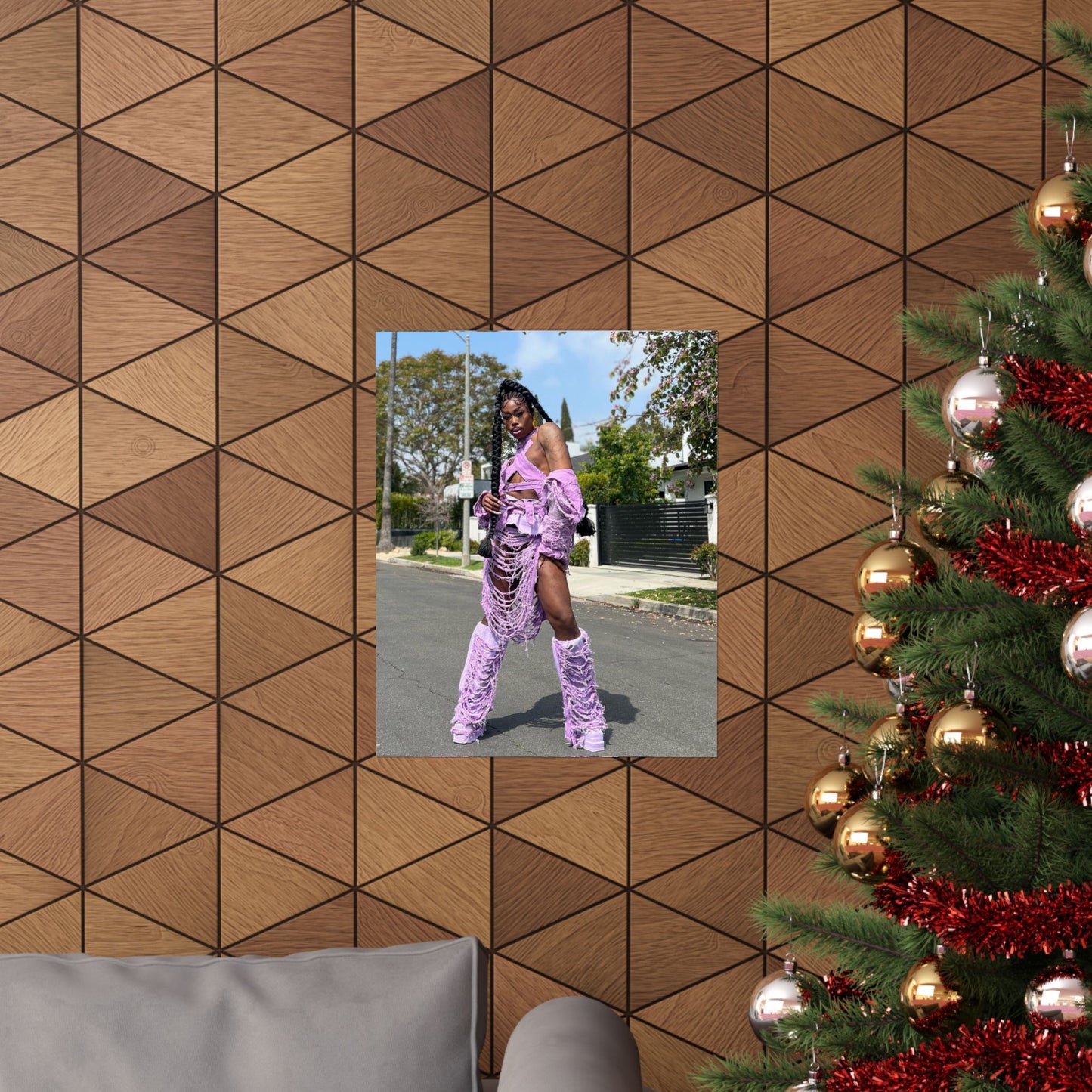 MO ISSA BRAT DOLL Art Print, Glamour Wall Decor, Trendy Home Decor, Gift for Fashion Lovers, Aesthetic Art