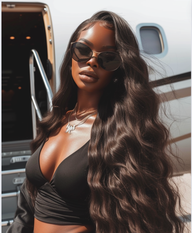 GIANNA SEW- IN BUNDLES (5 BUNDLE SET  RAW INDIAN WAVY)